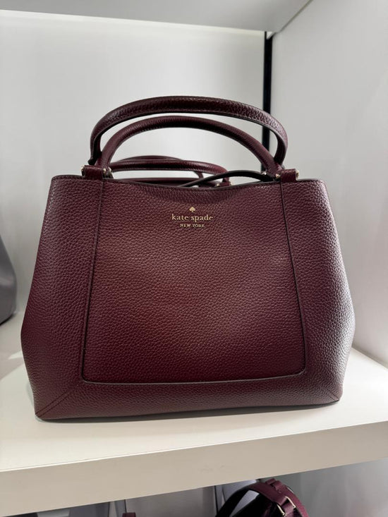 Kate Spade Lena Satchel In Cherrywood (Pre-Order)