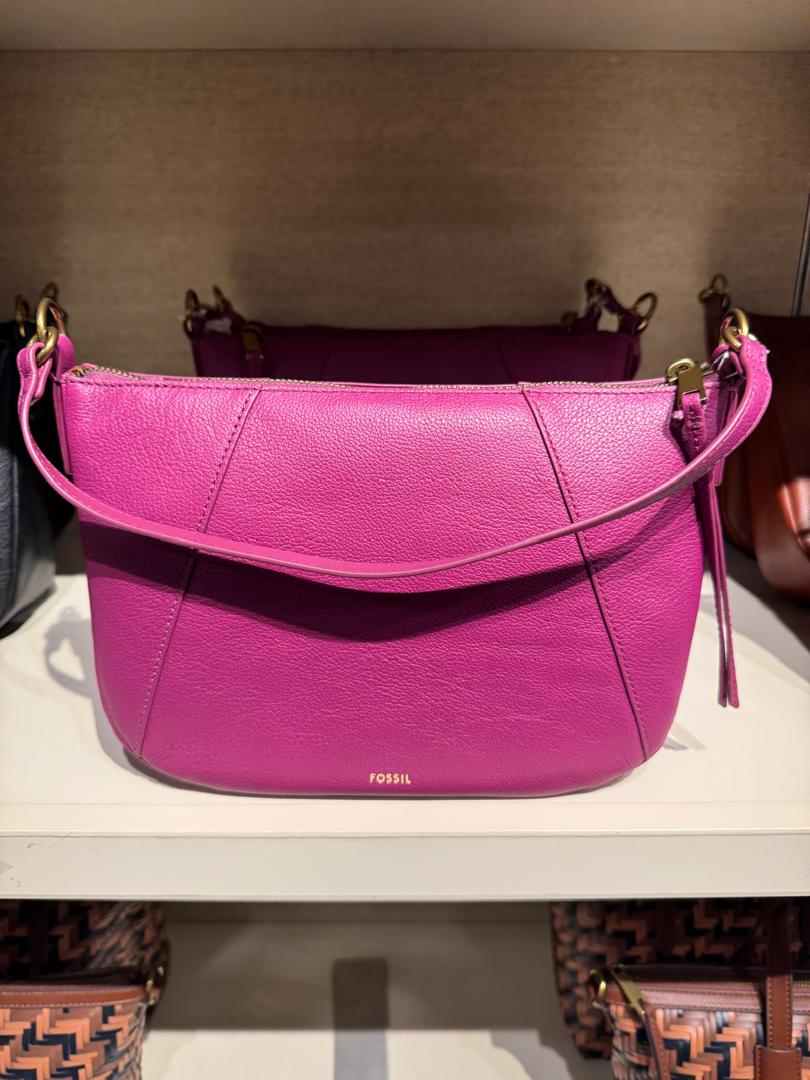 Fossil Skylar Crossbody In Pink Sapphire