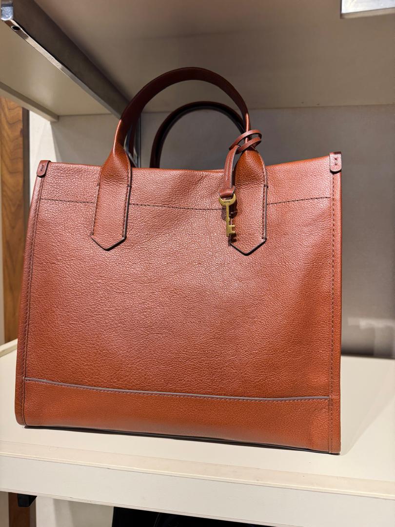 Fossil Kyler Large Tote In Brown (Pre-Order)