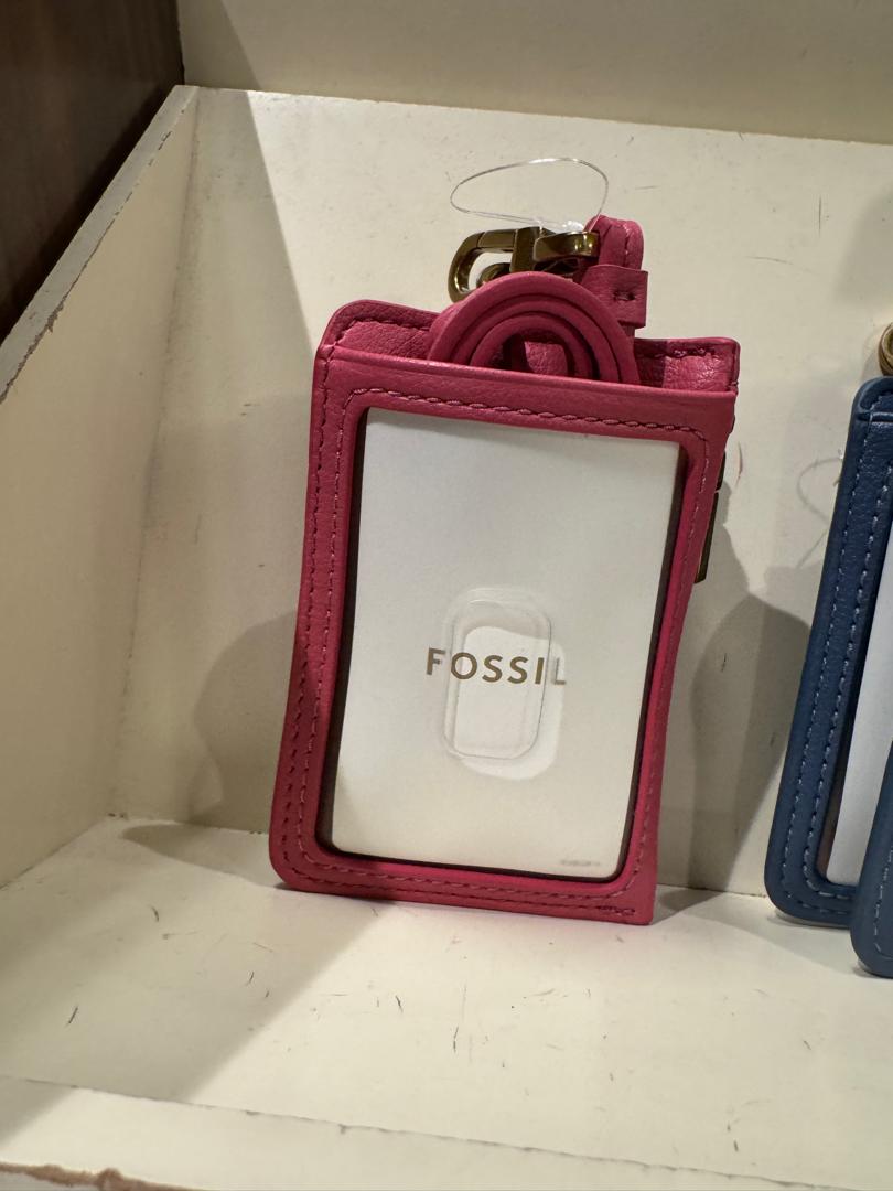 Fossil Sofia Lanyard In Confetti Pink (Pre-Order)