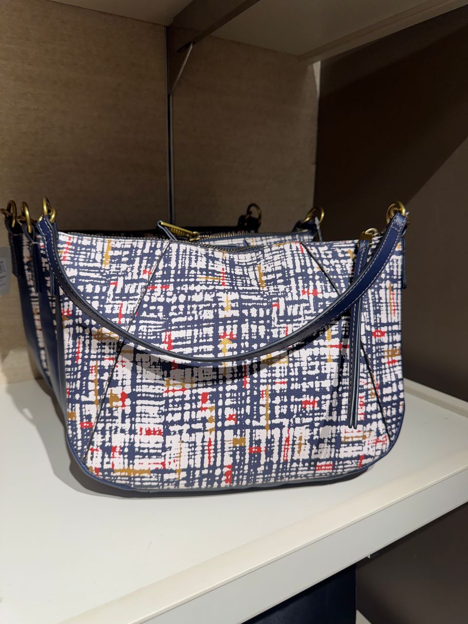 Fossil Skylar Crossbody In Blue Multi (Pre-Order)