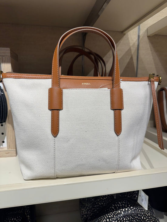 Fossil Skylar Satchel In Natural (Pre-Order)