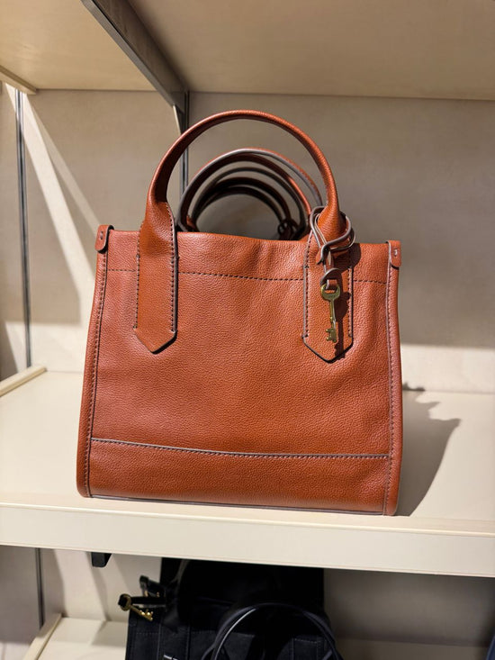 Fossil Kyler Satchel In Brown (Pre-Order)