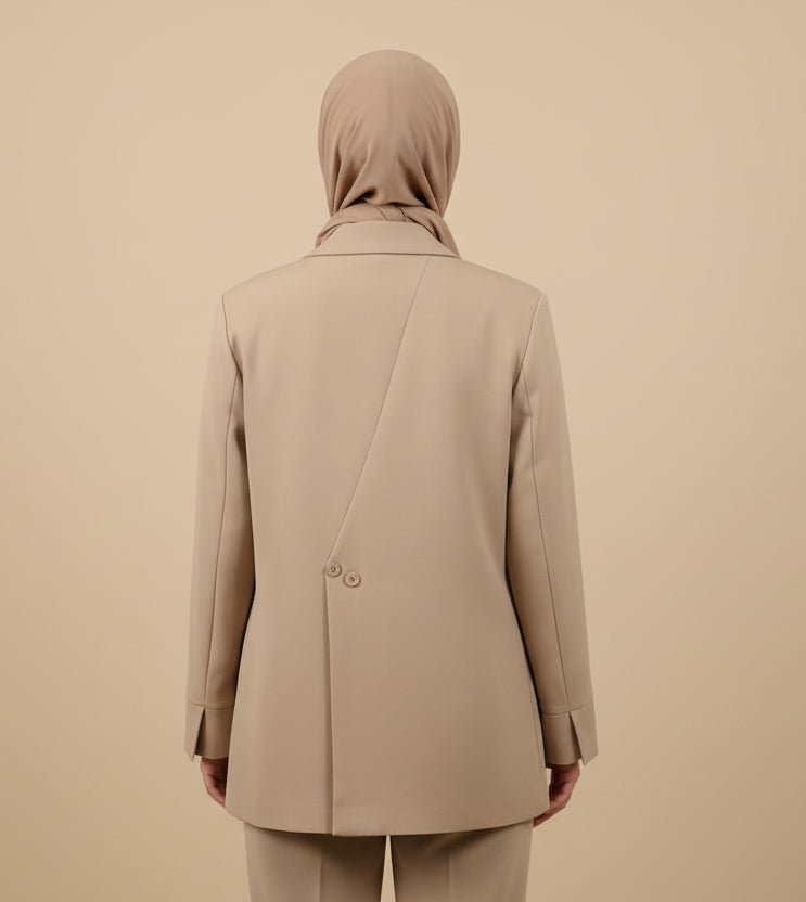 Raffida Janet Blazer In Khaki