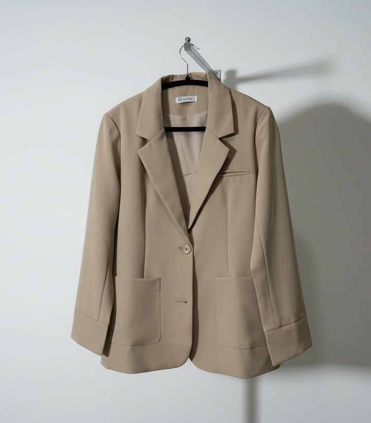 Raffida Janet Blazer In Khaki