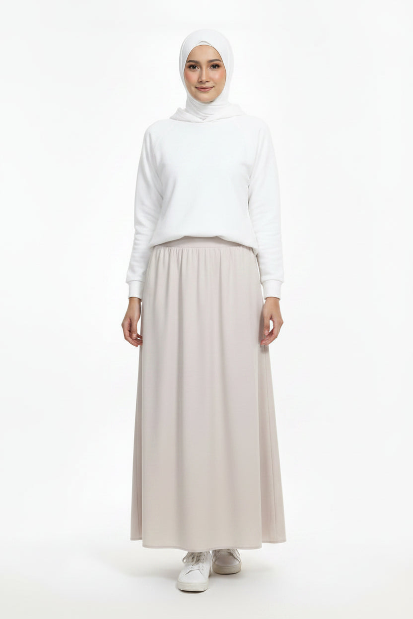 (Pre-Order) Raffida Serena BriskWalk Skirt In Light Grey