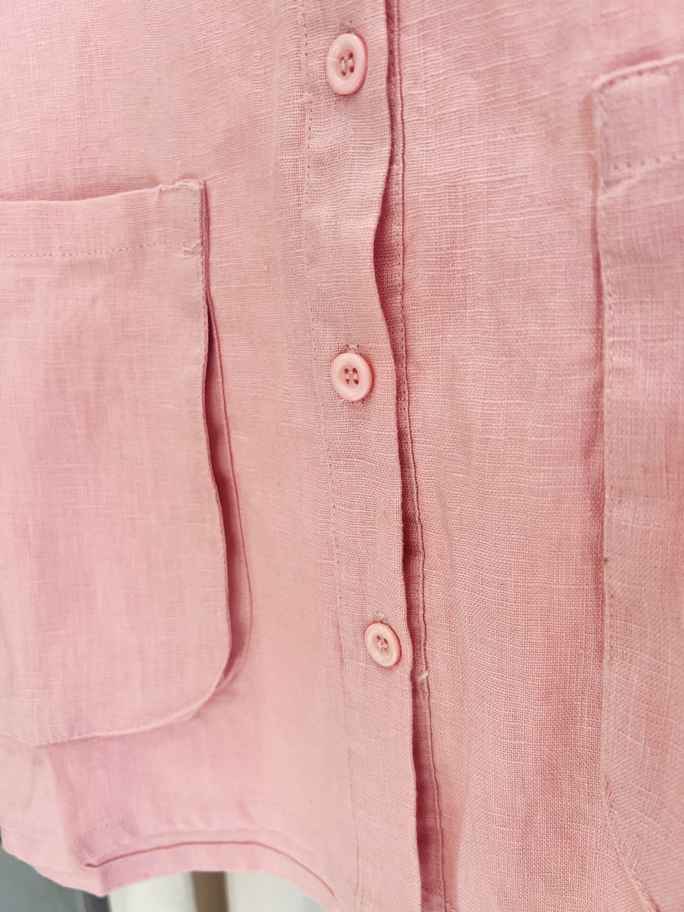 Raffida Misty Linen In Soft Pink