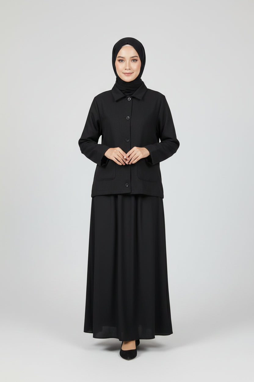 Raffida Stacy In Black
