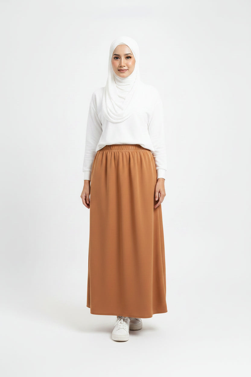 Raffida Serena BriskWalk Skirt In Caramel