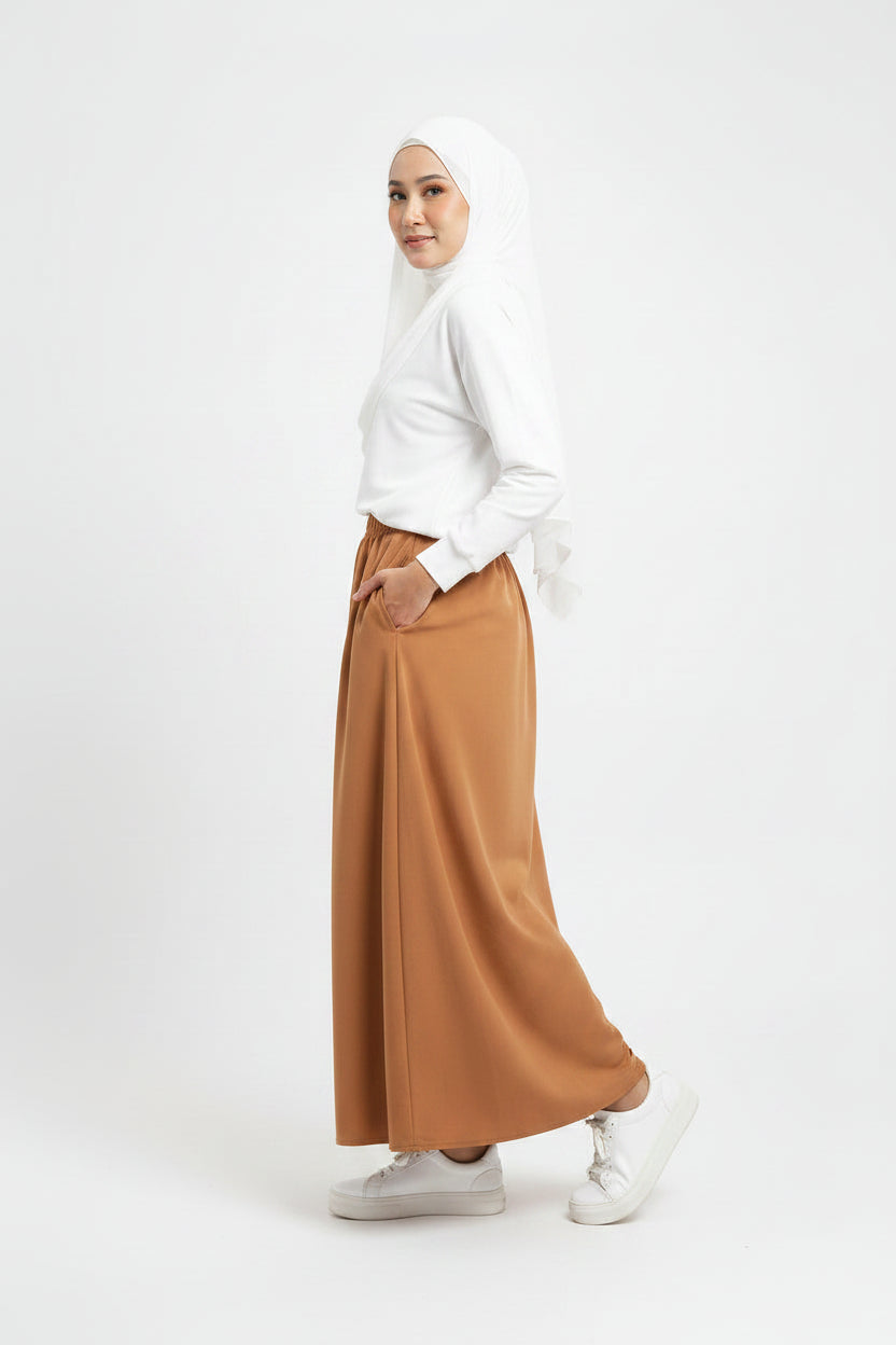 Raffida Serena BriskWalk Skirt In Caramel