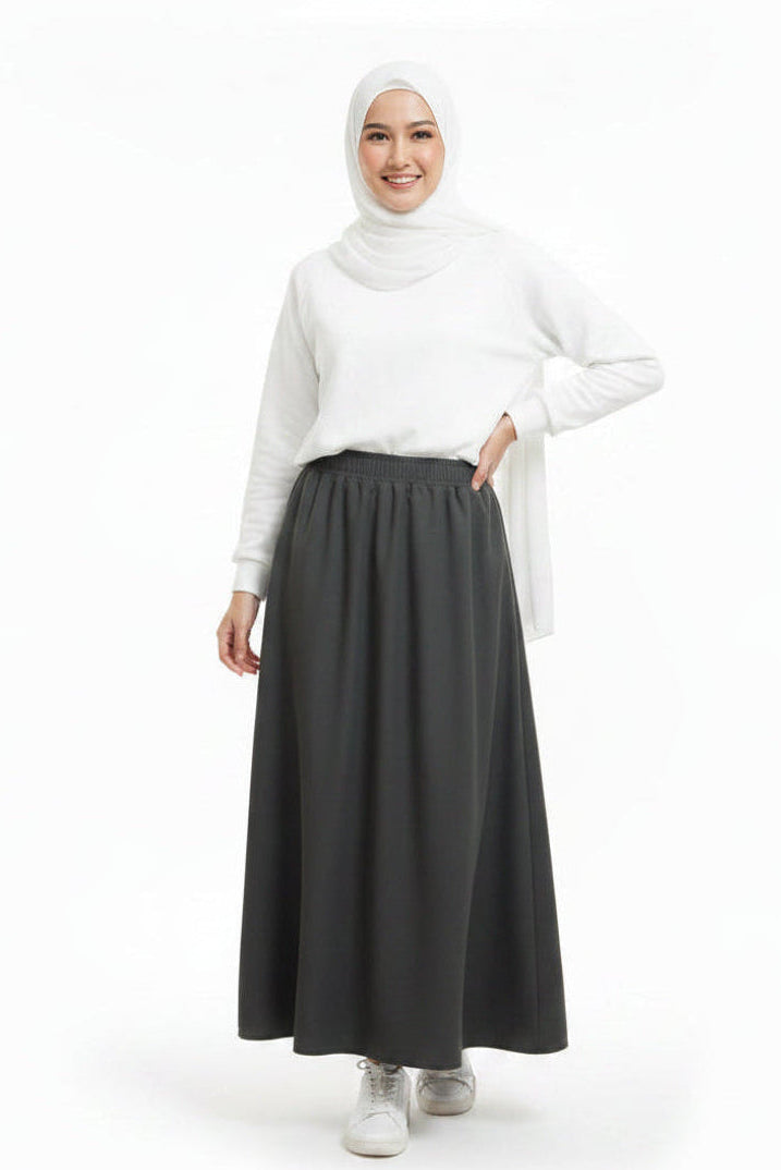 (Pre-Order) Raffida Serena BriskWalk Skirt In Granite