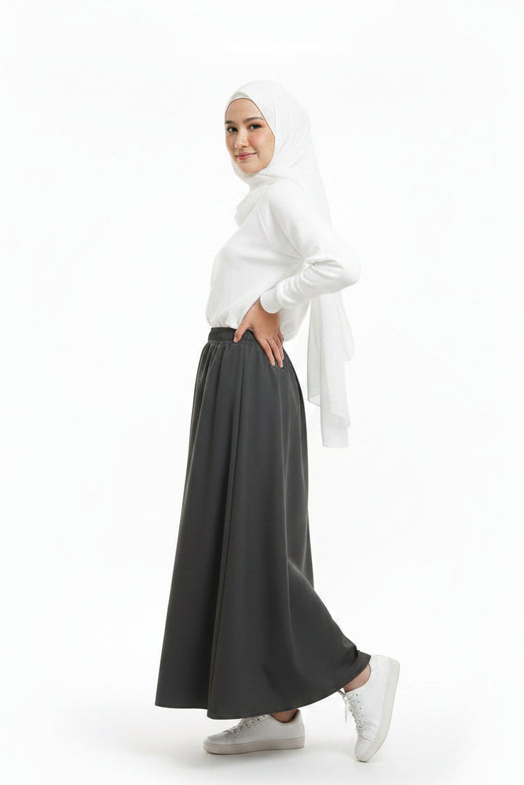 (Pre-Order) Raffida Serena BriskWalk Skirt In Granite