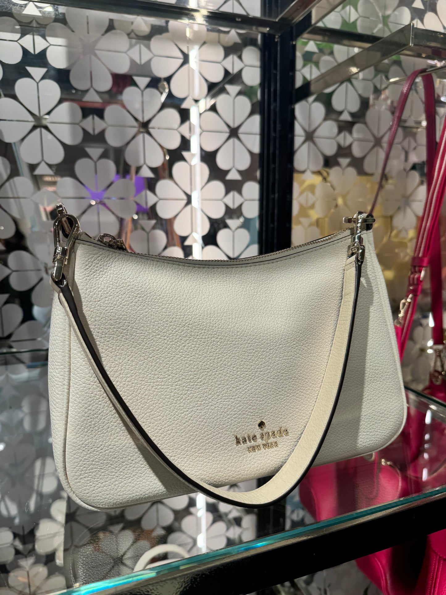 Kate Spade Rosie Shoulder Bag In Parchment Multi