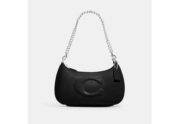 Coach Teri Shoulder Bag With Signature Quilting In Black (Pre-Order)