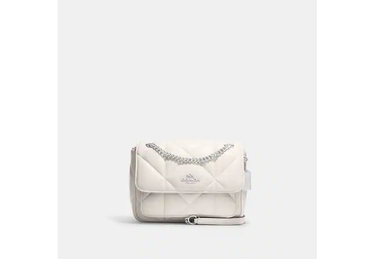 Coach Klare Crossbody 25 With Puffy Diamond Quilting In Chalk (Pre-order)