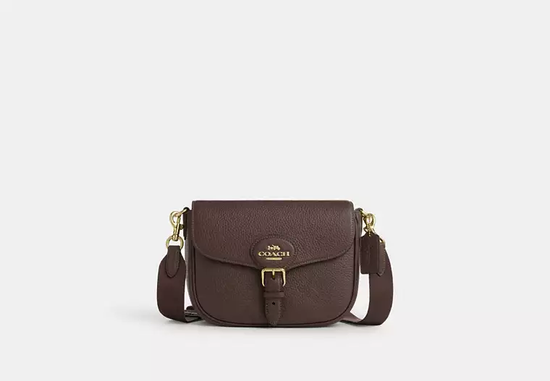 Coach Amelia Saddle Bag In Brown (Pre-order)