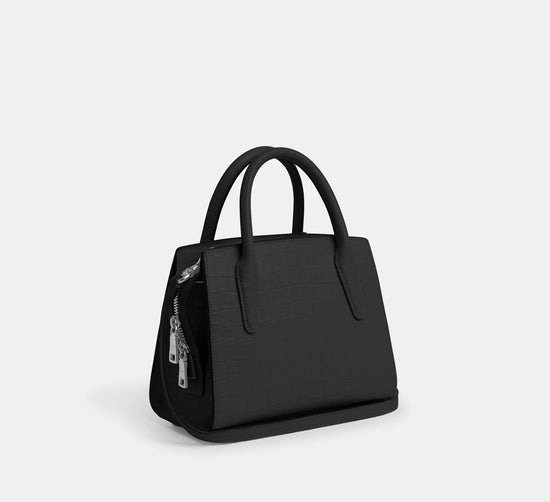 Coach Andrea Carryall Croc Embossed In Black (Pre-Order)