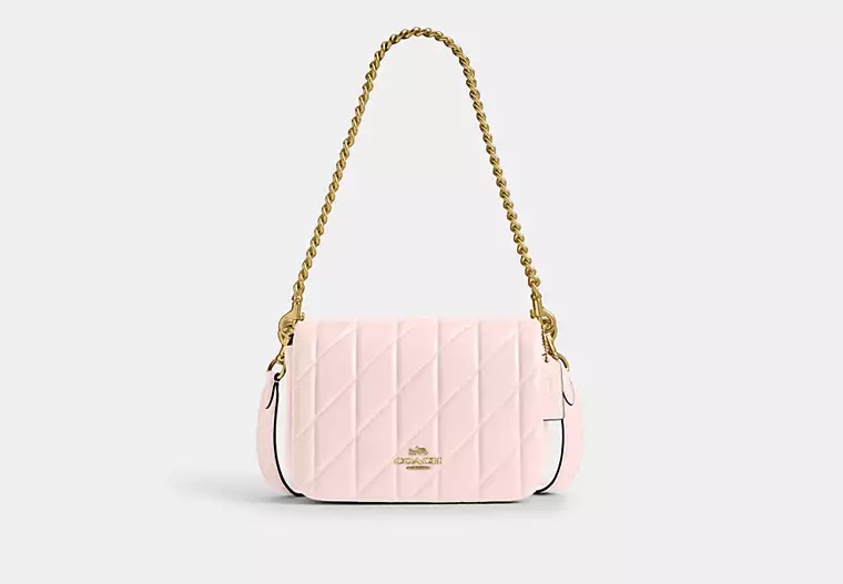 Coach Quinn Bag With Quilting In Powder Blush (Pre-order)