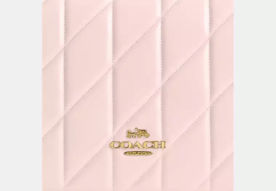 Coach Quinn Bag With Quilting In Powder Blush (Pre-order)