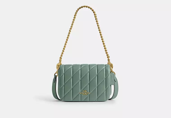 Coach Quinn Bag With Quilting In Sage (Pre-order)