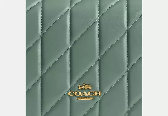 Coach Quinn Bag With Quilting In Sage (Pre-order)