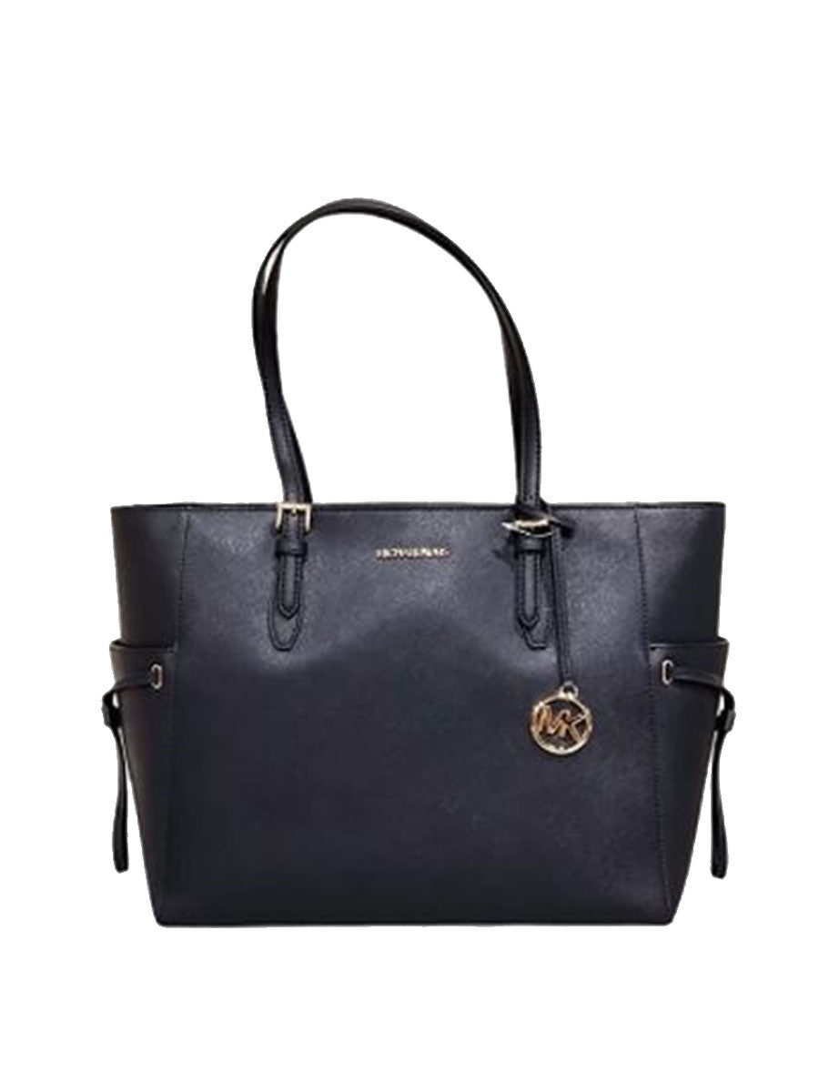 Michael Kors Gilly Large Drawstring Travel Tote In Black