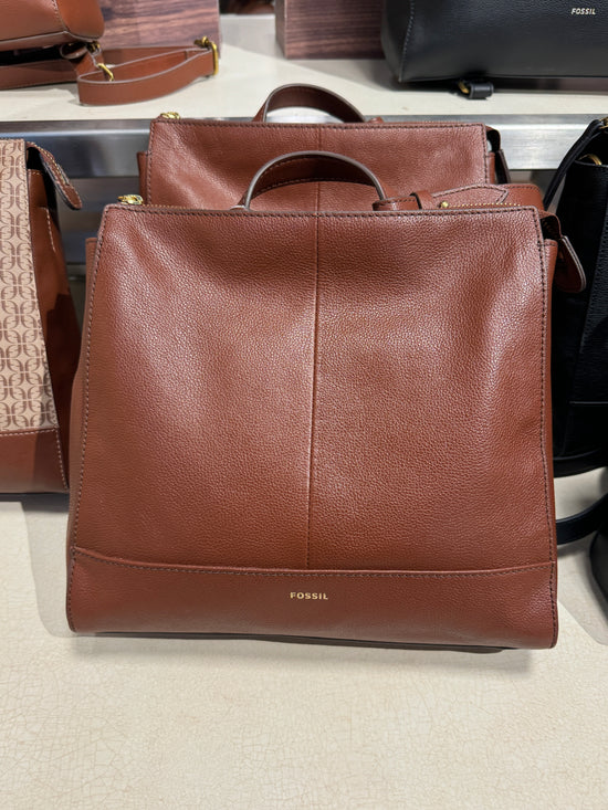 Fossil Elina Convertible Small Backpack In Brown (Pre-Order)