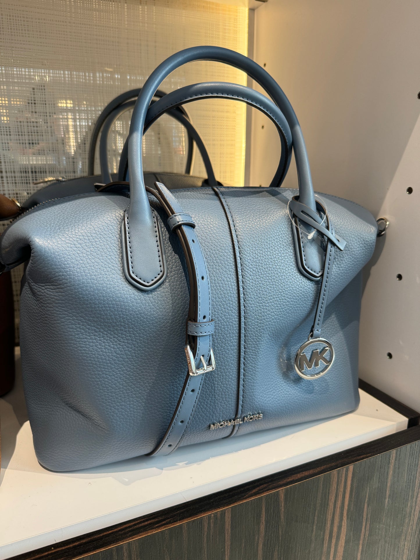 Michael Kors Hyde Large Satchel In Blue (Pre-Order) – SELLECTION