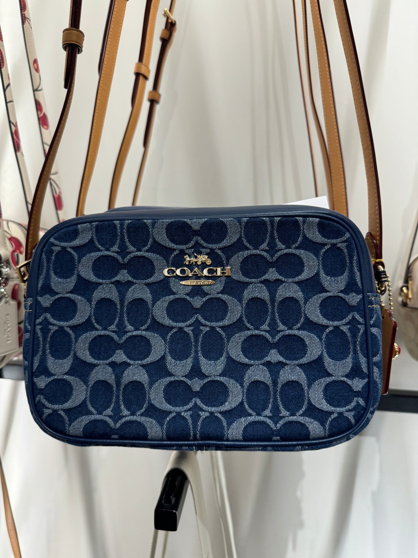 Coach Jamie Camera Bag In Signature Denim (Pre-Order)