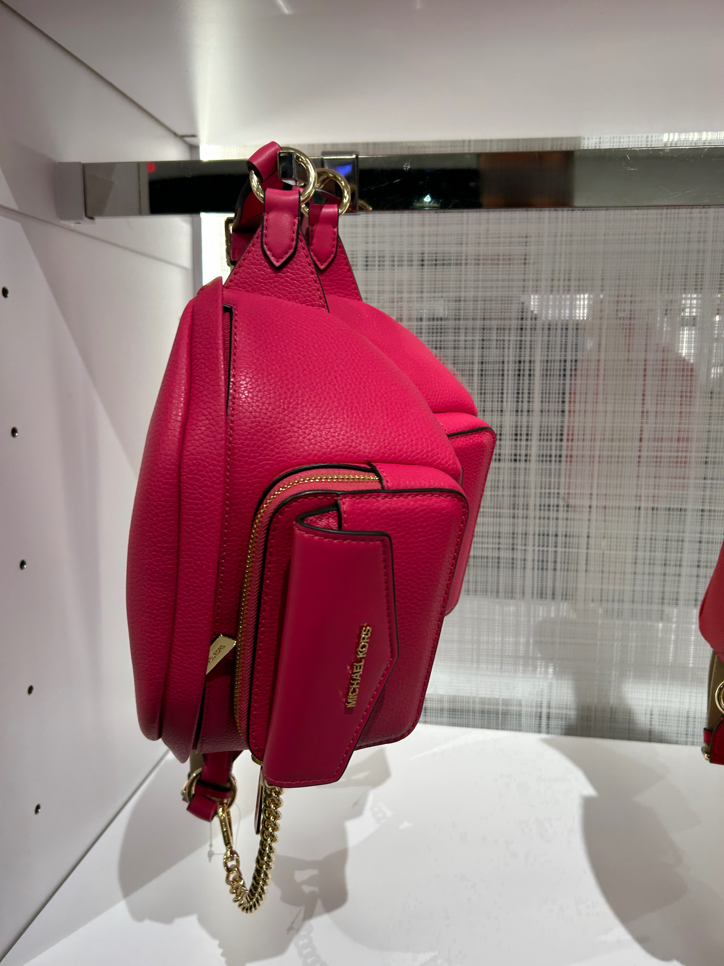 Michael kors fanny pack pink hot sale