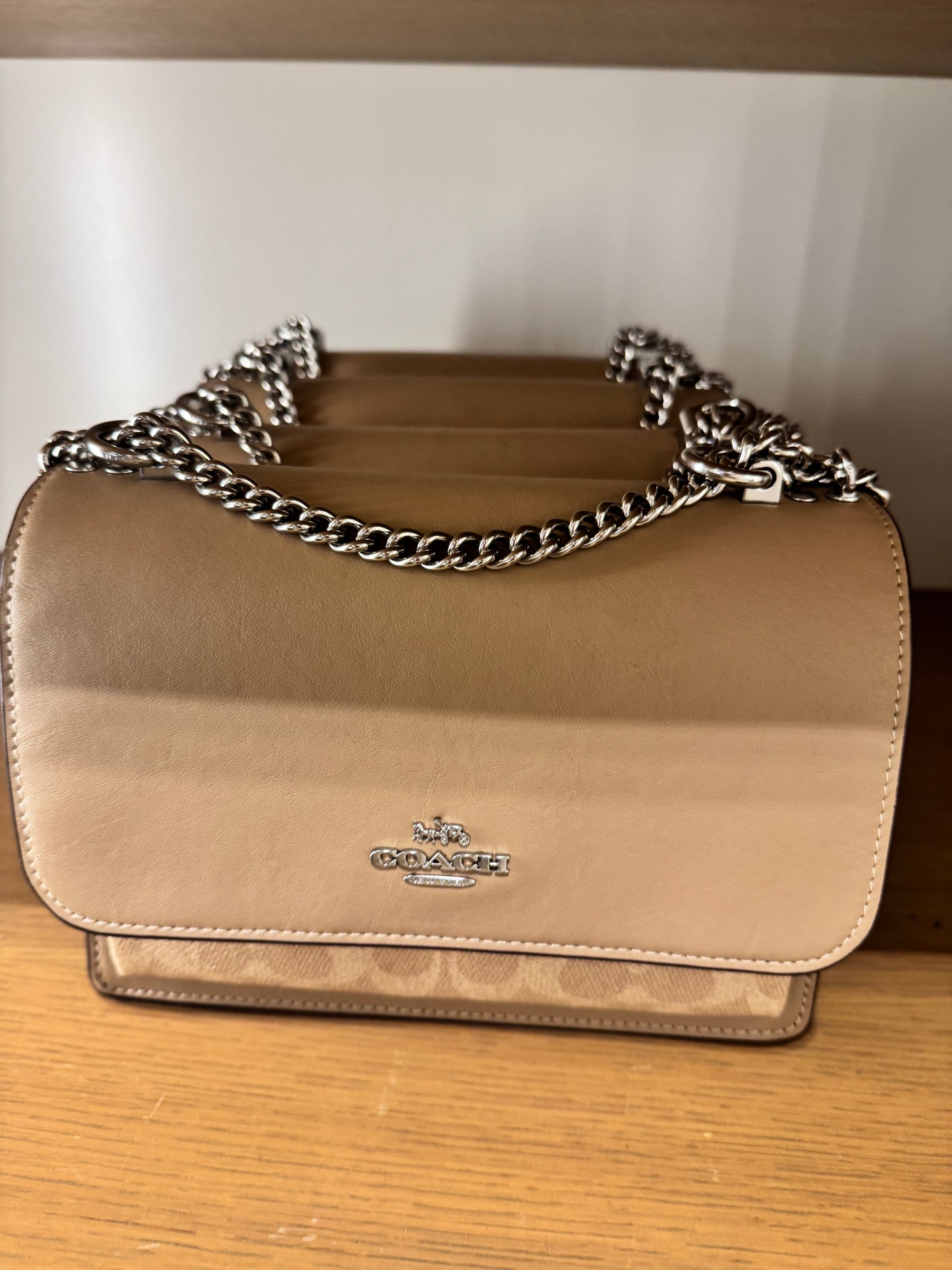 Coach Klare Crossbody In Signature Silver Sand Taupe (Pre-Order)