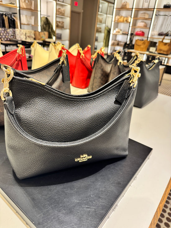 Coach Laurel Shoulder Bag In Black