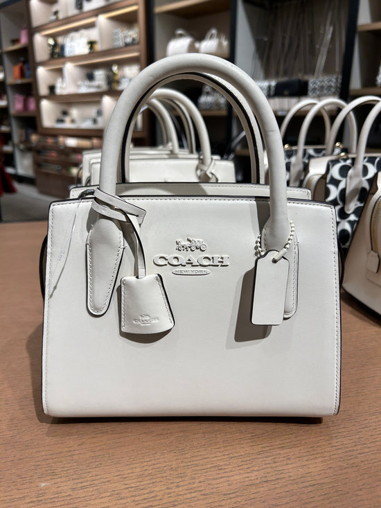 Coach Andrea Carryall In Silver Chalk(Pre-Order)