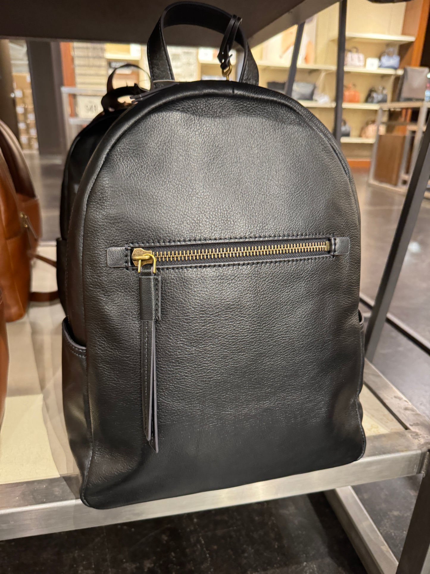 Fossil Megan Backpack In Black (Pre-Order)