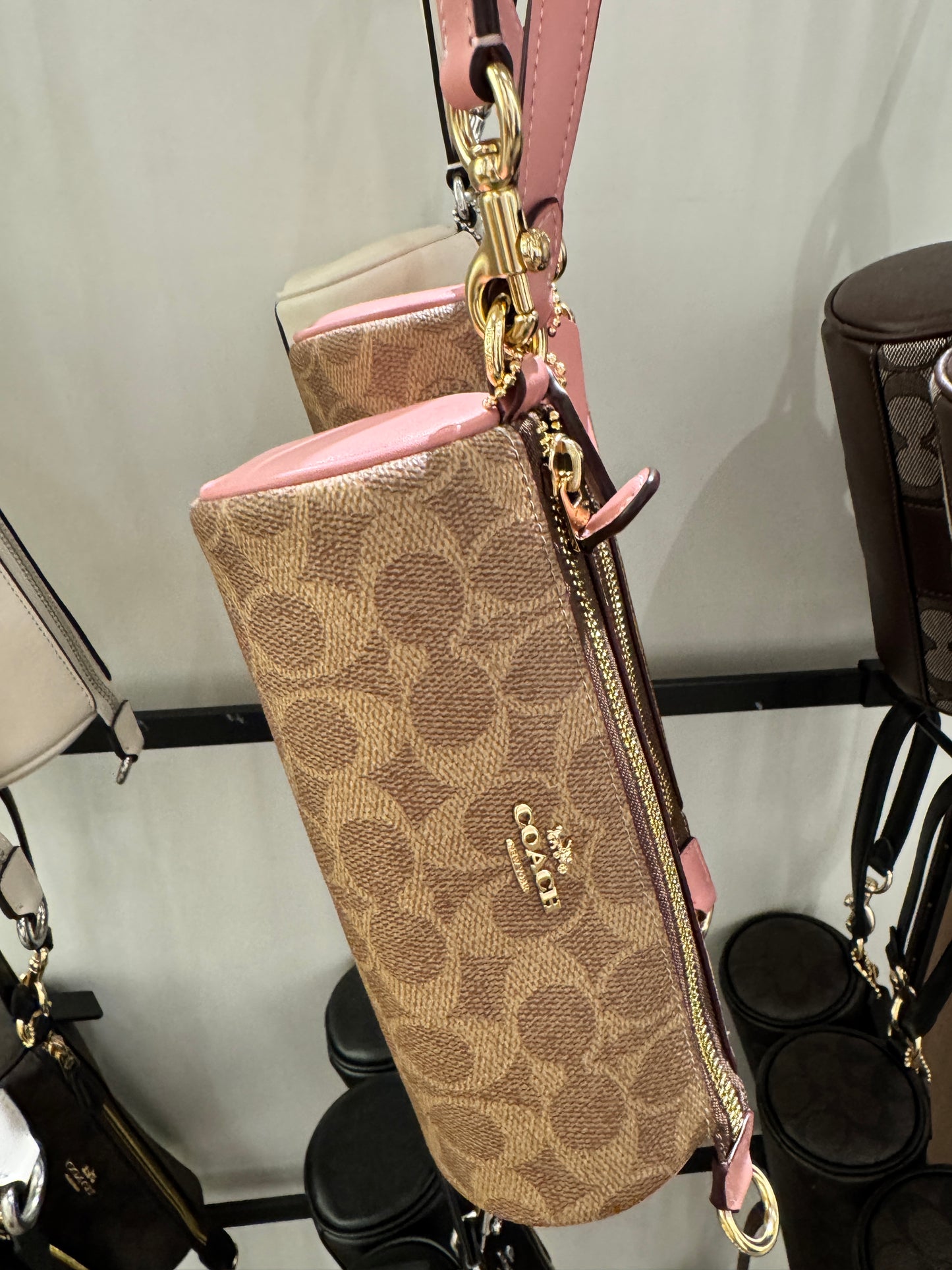 Coach Nolita Barrel Bag In Signature Pink (Pre-Order)