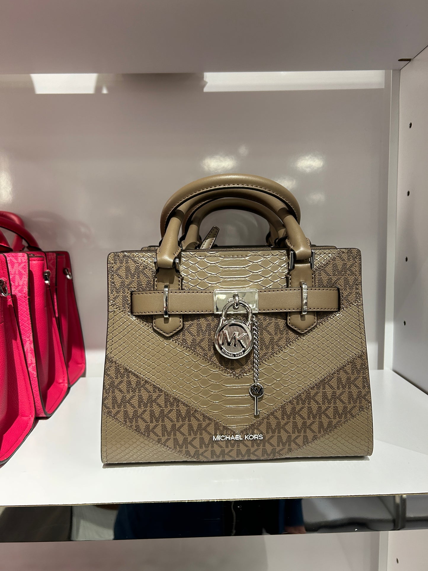 Load image into Gallery viewer, Michael Kors Hamilton Small Satchel In Dusk Multi (Pre-Order)
