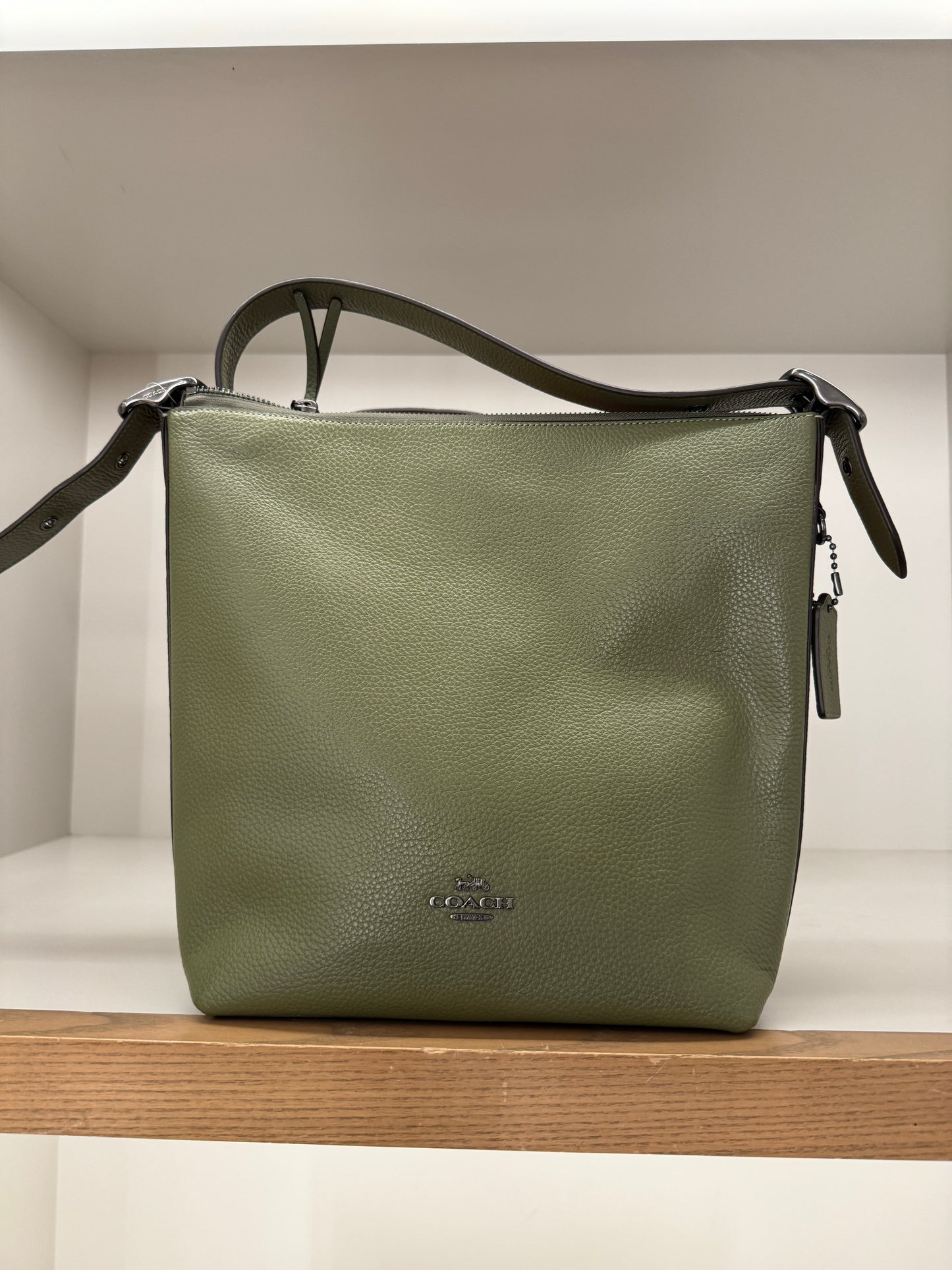 Coach Val Duffle In Gunmetal Military Green (Pre-Order)