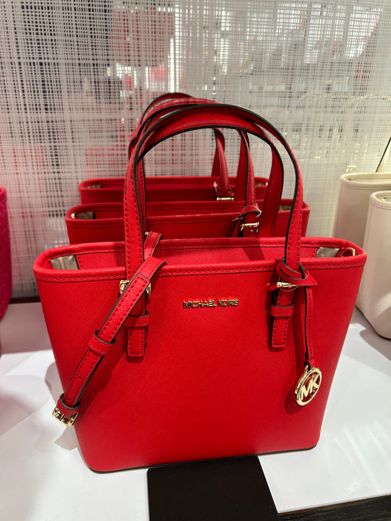 Load image into Gallery viewer, Michael Kors Jet Set Xs Carryall Tote In Bright Red (Pre-Order)
