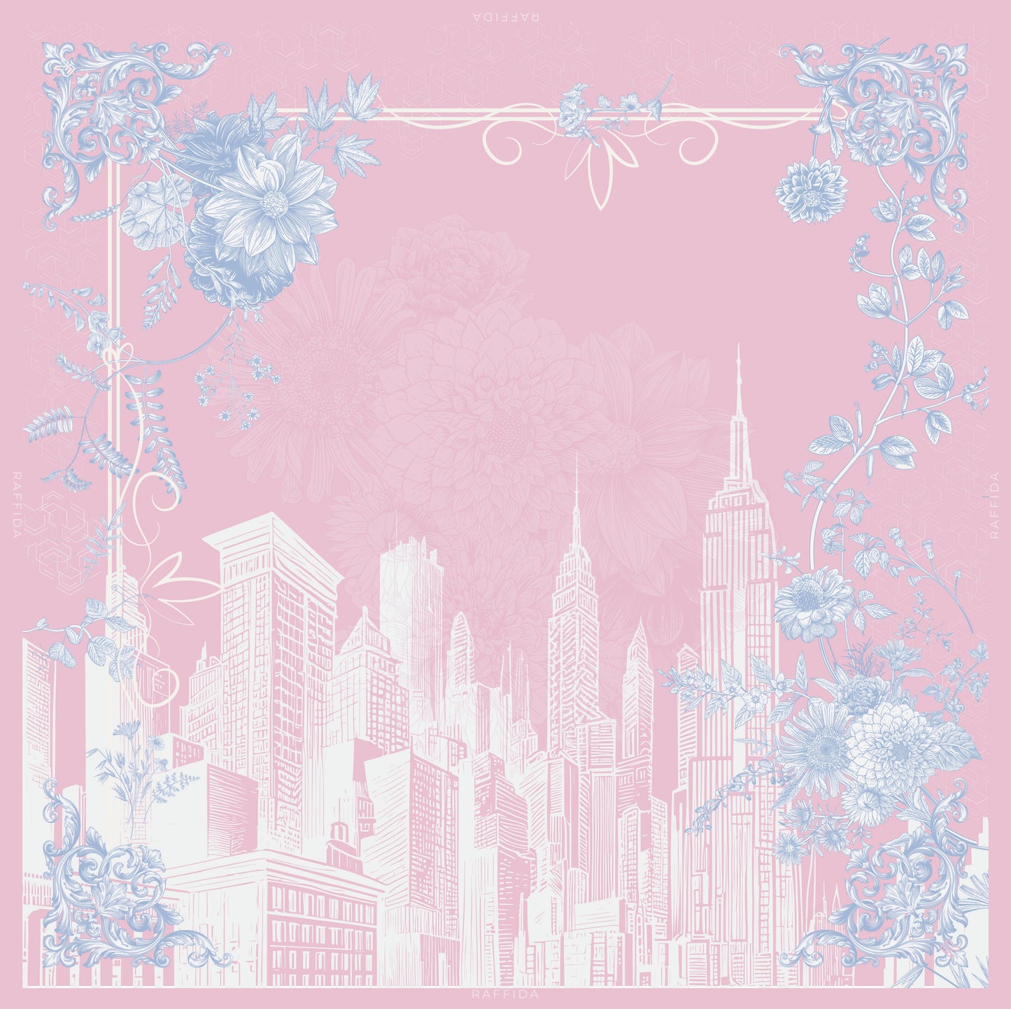 Raffida Manhattan In Blush Pink