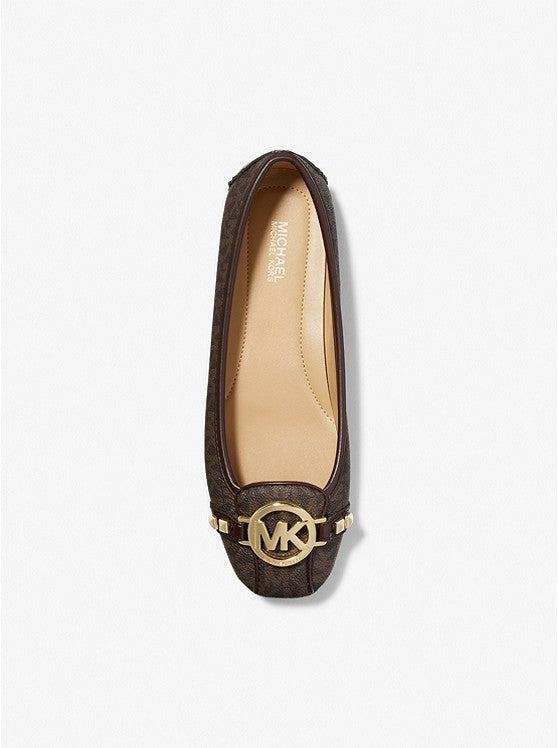 Michael Kors Fulton Studded Logo Moccasin In Brown (Pre-Order)