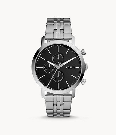 Fossil Men Luther Chronograph Stainless Steel Watch Bq2328IE (Pre-Order)