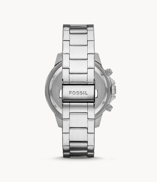 Fossil Men Bannon Multifunction Stainless Steel Watch Bq2492 (Pre-Order)