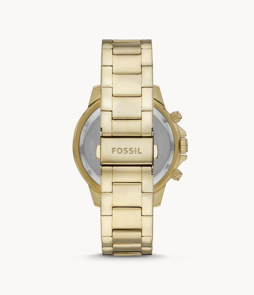 Fossil Men Bannon Multifunction Stainless Steel Watch BQ2493