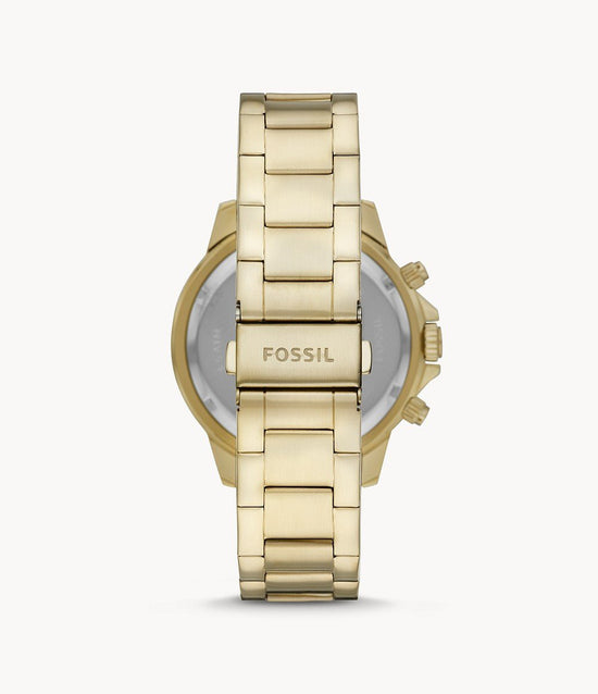 Fossil Men Bannon Multifunction Stainless Steel Watch BQ2493