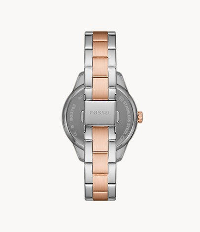 Fossil Women Rye Multifunction Two-Tone Stainless Steel Watch Bq3761 (Pre-Order)