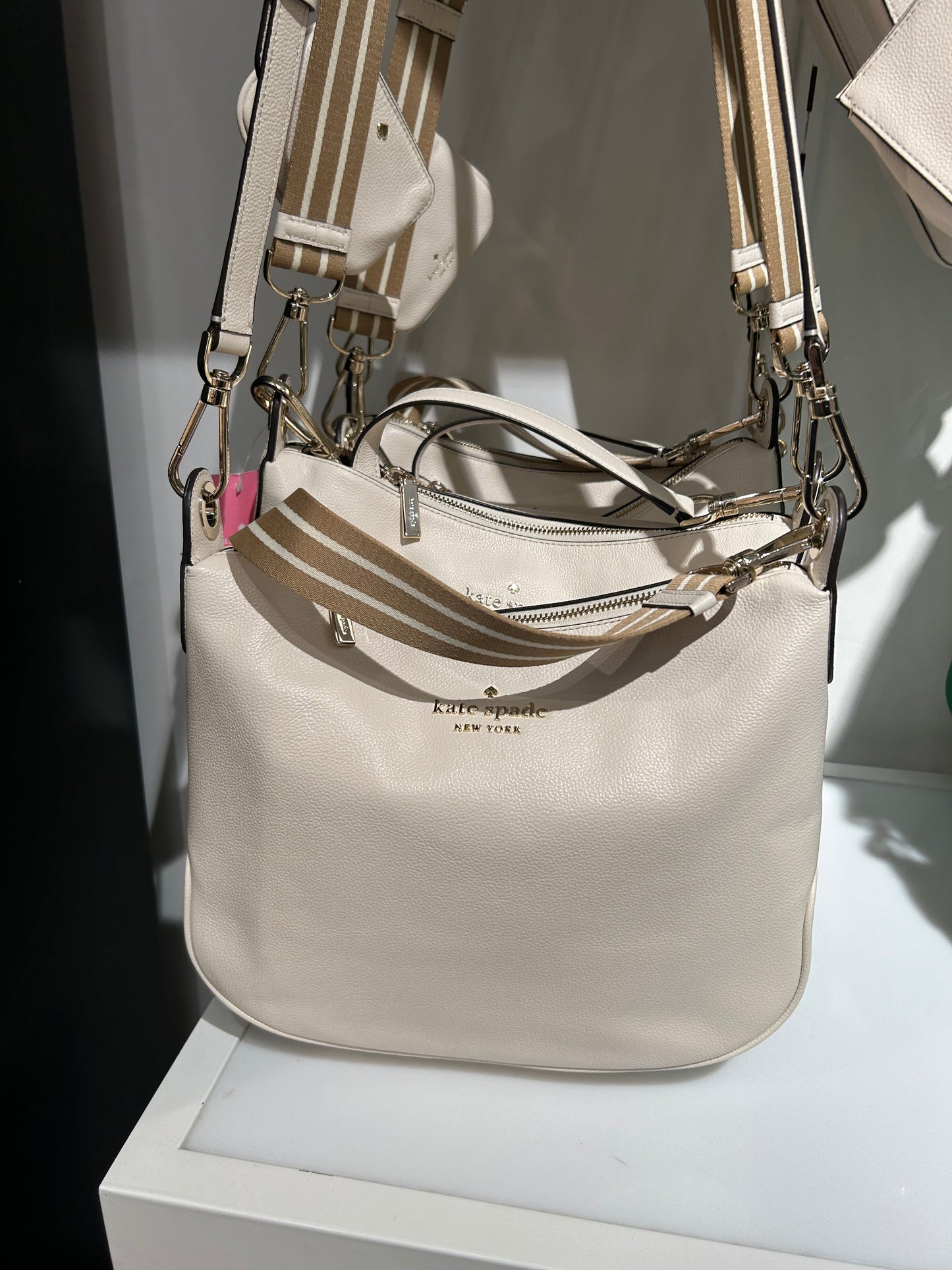 Load image into Gallery viewer, Kate Spade Rosie Crossbody In Parchment (Pre-Order)

