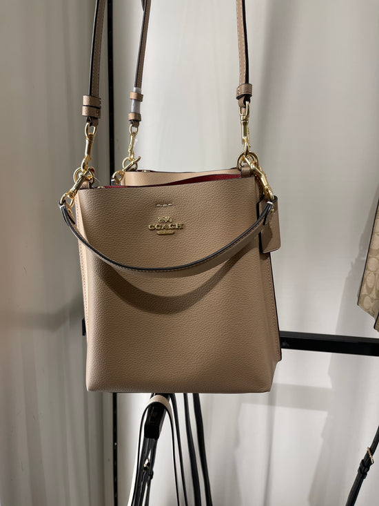 Coach Mollie Bucket Bag 22 In Taupe (Pre-order)