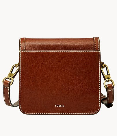 Fossil Ainsley Small Crossbody In Brown (Pre-Order)