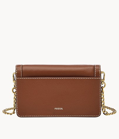 Fossil Ainsley Wallet Crossbody In Brown (Pre-order)