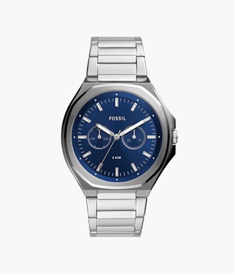 Load image into Gallery viewer, Fossil Men Evanston Multifunction Stainless Steel Watch BQ2610
